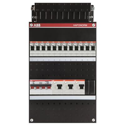 ABB Groepenkast Hafonorm - 12x achter 3x 30mA + HS 3-f Installatiekast - 1SPF006905F0770