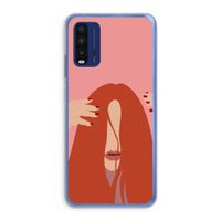 Woke up like this: Xiaomi Redmi 9T Transparant Hoesje