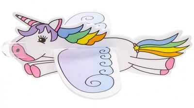 LG Imports knutselvliegtuig eenhoorn 19 cm LG Imports knutselvliegtuig eenhoorn 19 cm