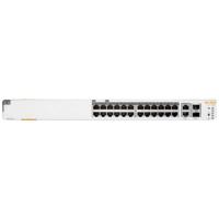 Aruba Instant On 1960 24G 20p Class4 4p Class6 PoE 2XGT 2SFP+ 370W Managed L2+ Gigabit Ethernet (10/100/1000) Power over Ethernet (PoE) 1U Wit - thumbnail