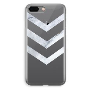 Marmeren pijlen: iPhone 8 Plus Transparant Hoesje