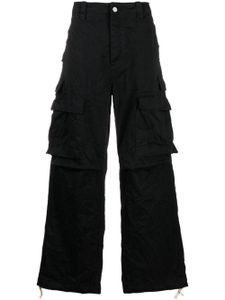 Purple Brand pantalon droit à poches cargo - Noir