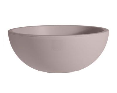 Bloempot ek dia 40xh16 cm taupe - Nampook