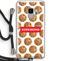 Koekerond: Samsung Galaxy S9 Transparant Hoesje met koord