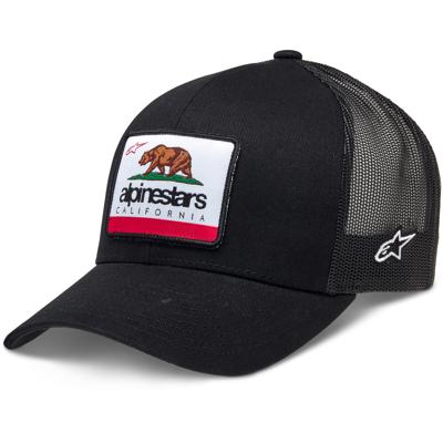 ALPINESTARS Cali 2.0 Hat, Petjes en mutsen voor de motorfietsrijder, Zwart