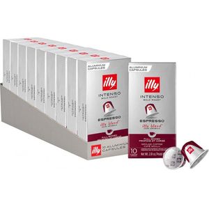 Illy - Intenso Espresso Koffiecups - 10x 10 capsules