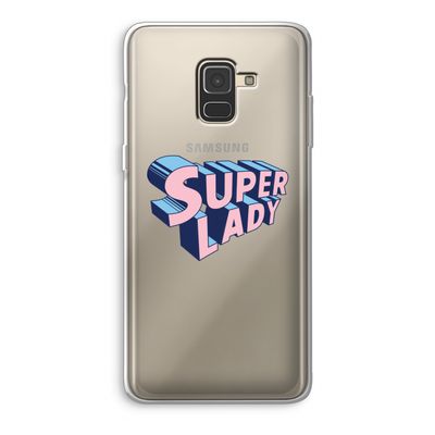 Superlady: Samsung Galaxy A8 (2018) Transparant Hoesje