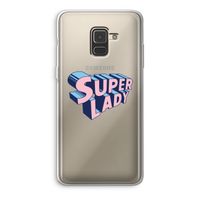 Superlady: Samsung Galaxy A8 (2018) Transparant Hoesje Superlady: Samsung Galaxy A8 (2018) Transparant Hoesje