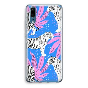 Tijger: Huawei P20 Transparant Hoesje