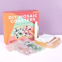 DIY mozaïek onderzetters (set van 2)