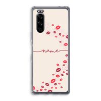 Kusjes: Sony Xperia 5 Transparant Hoesje