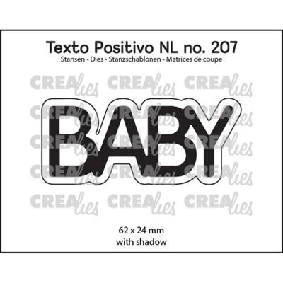 Crealies • texto positivo stans baby