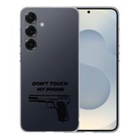 TPU Hoesje Samsung Galaxy S25 - Pistol DTMP Backcover TPU Hoesje Samsung Galaxy S25 - Pistol DTMP Backcover