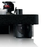 Platenspeler mét ingebouwde speakers USB Encoding en LED verlichting Lenco Zwart - thumbnail