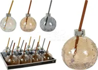 Drinkglas Kerstbal met Rietje Assorti 1st