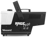 Beamz Rage 1800LED rookmachine met RGBA licht & draadloze afstandsbediening - thumbnail