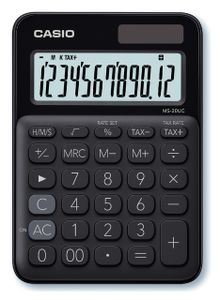 Casio MS-20UC-BK calculator Desktop Basisrekenmachine Zwart