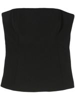 Veronica Beard haut bustier en crêpe - Noir - thumbnail