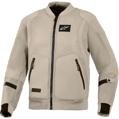 ALPINESTARS Flight Air Jacket, Doorwaai motorjas heren, Aluminium