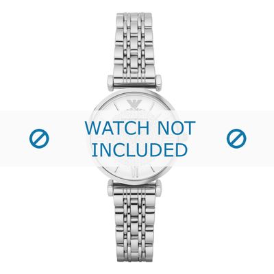 Horlogeband Armani AR1925 Staal 14mm