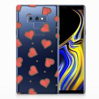 Samsung Galaxy Note 9 TPU bumper Hearts - thumbnail