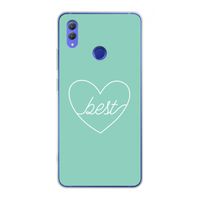 Best heart pastel: Honor Note 10 Transparant Hoesje