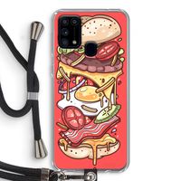 Diet Coke Please: Samsung Galaxy M31 Transparant Hoesje met koord Diet Coke Please: Samsung Galaxy M31 Transparant Hoesje met koord