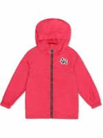 Off-White Kids imperméable à logo Arrows - Rose