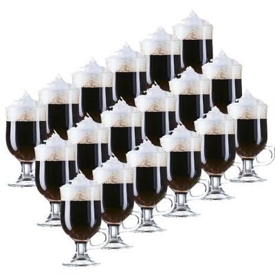 Irish Coffee glazen Opal transparant - 24x - 240 ml - Koffie glazen