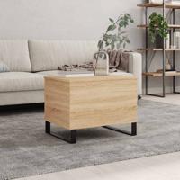 Salontafel 60x44,5x45 cm bewerkt hout sonoma eikenkleurig