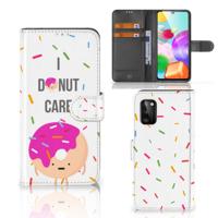 Samsung Galaxy A41 | Book Cover | Donut Roze