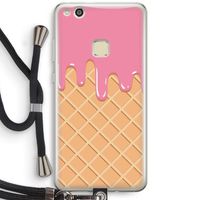 Ice cream: Huawei Ascend P10 Lite Transparant Hoesje met koord