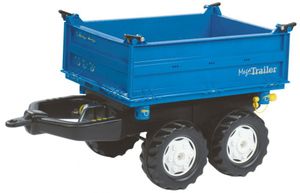 Rolly toys Aanhanger RollyMega trailer 88 x 47 x 45 cm blauw