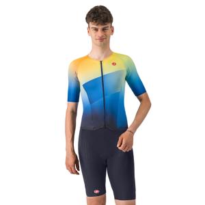 Castelli free sanremo 3 suit short sleeve multicolor heren XXXL