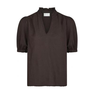 Neo noir - Bruin | Dames | Blouse | Bruin | 40 | regular | Kamst mode