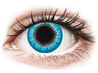 CRAZY LENS - White Walker - met sterkte (2 gekleurde daglenzen)