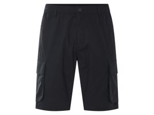LIVERGY Heren cargoshorts (Zwart, XL)