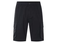 LIVERGY Heren cargoshorts (Zwart, XL)
