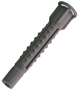 Mepac hollewandplug 8mm grijs