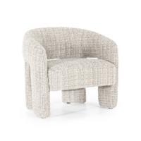 Eleonora Fauteuil 'Hamilton' Grove Bouclé, kleur Taupe