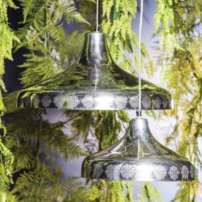 Alu Shiny Flat S hanglamp Ø 22 cm - zilver aluminium modern design