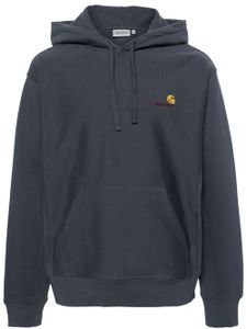 Carhartt WIP hoodie American Script à lien de resserrage - Gris