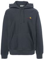 Carhartt WIP hoodie American Script à lien de resserrage - Gris