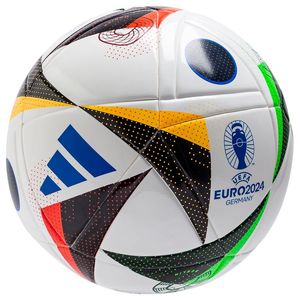 adidas Voetbal FUSSBALLLIEBE League J290 EURO 2024 - Wit/Zwart/Blauw