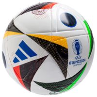 adidas Voetbal FUSSBALLLIEBE League J290 EURO 2024 - Wit/Zwart/Blauw - thumbnail
