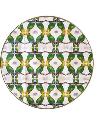Les-Ottomans plateau Patch NYC - Blanc