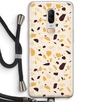 Terrazzo N°13: OnePlus 6 Transparant Hoesje met koord