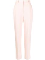 Alexander McQueen pantalon de tailleur à taille haute - Rose