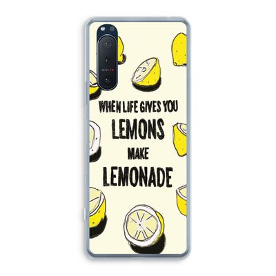 Lemonade: Sony Xperia 5 II Transparant Hoesje