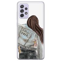 Samsung Galaxy A72 siliconen hoesje - GRL PWR